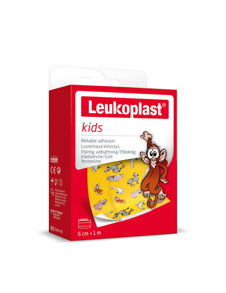 Leukoplast Kids 6cm x 1M Laastari Rulla