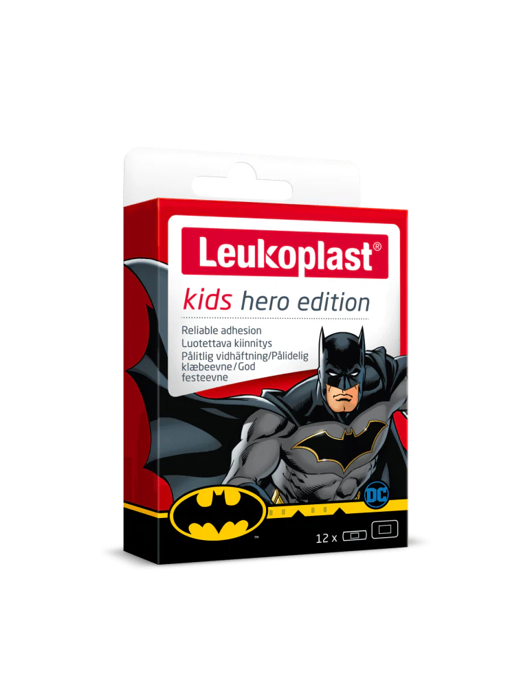 Leukoplast Kids Hero Edition Batman 38X63mm 4 19X56mm 8