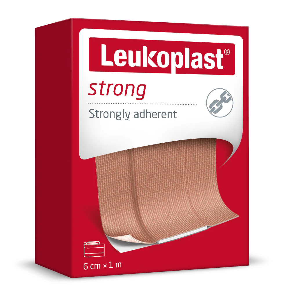 Leukoplast Strong Laastari 6cm x 1M Rulla