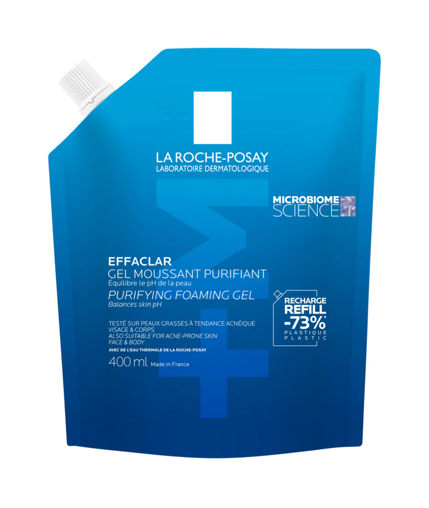 La Roche-Posay Effaclar Puhdistusgeeli täyttöpakkaus 400 ml