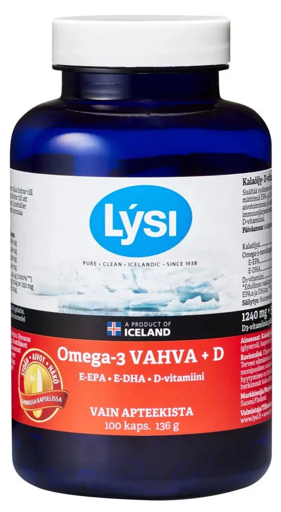 Lysi Omega-3 Vahva + D - Image 2