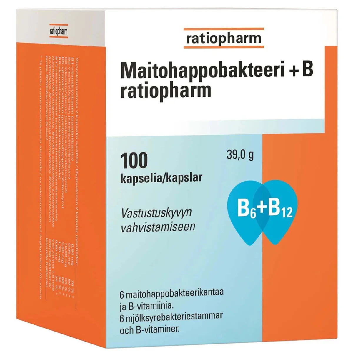 Maitohappobakteeri + B Ratiopharm - Image 3