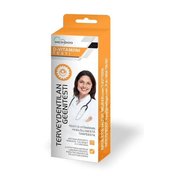 Medigoo D-Vitamiinin Puutoksen Riski Dna