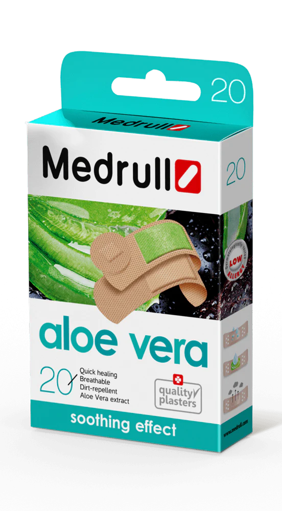 Medrull Aloe Vera Antibakteer. Laastari