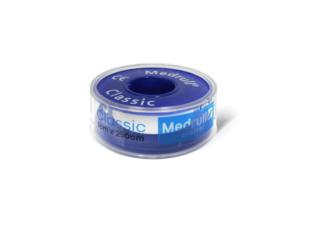 Medrull Classic Kiinnelaastari Valkoinen 1cm x 250cm