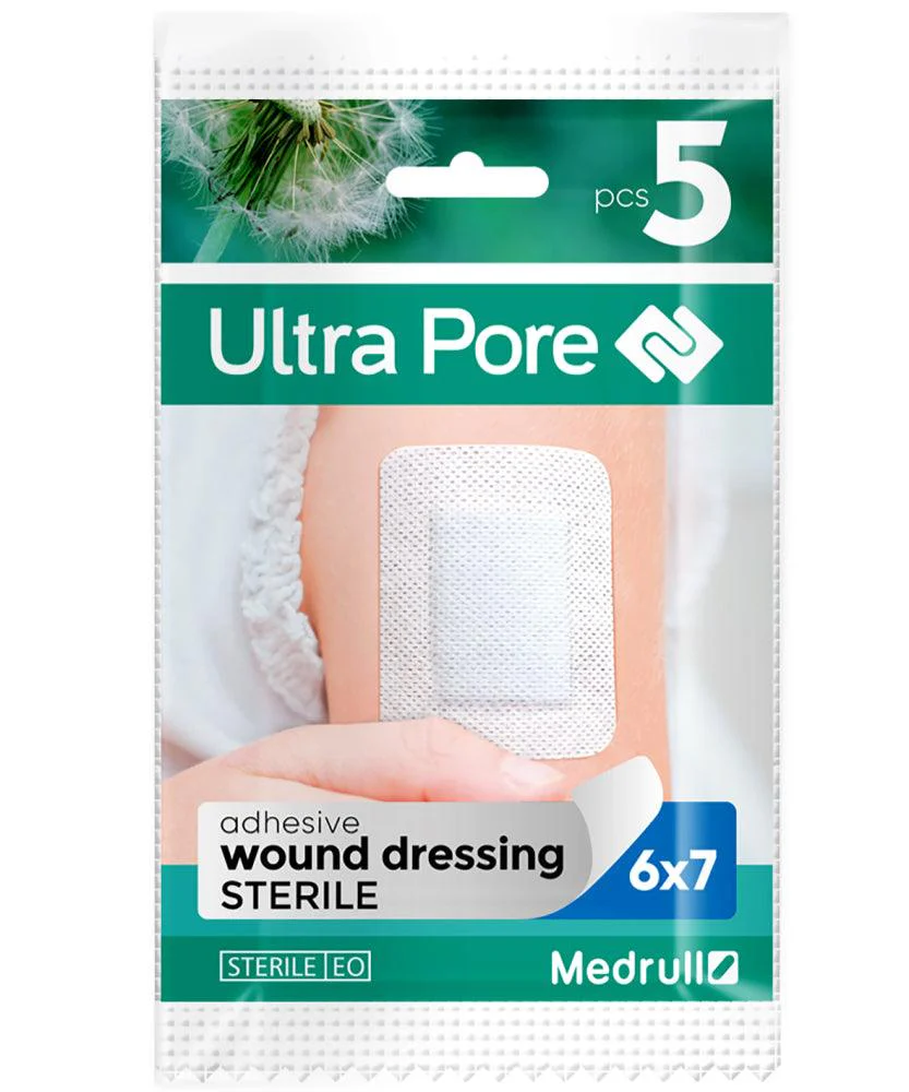 Medrull Ultra Pore Kiinnittyvä Sidos 6X7cm - Image 2