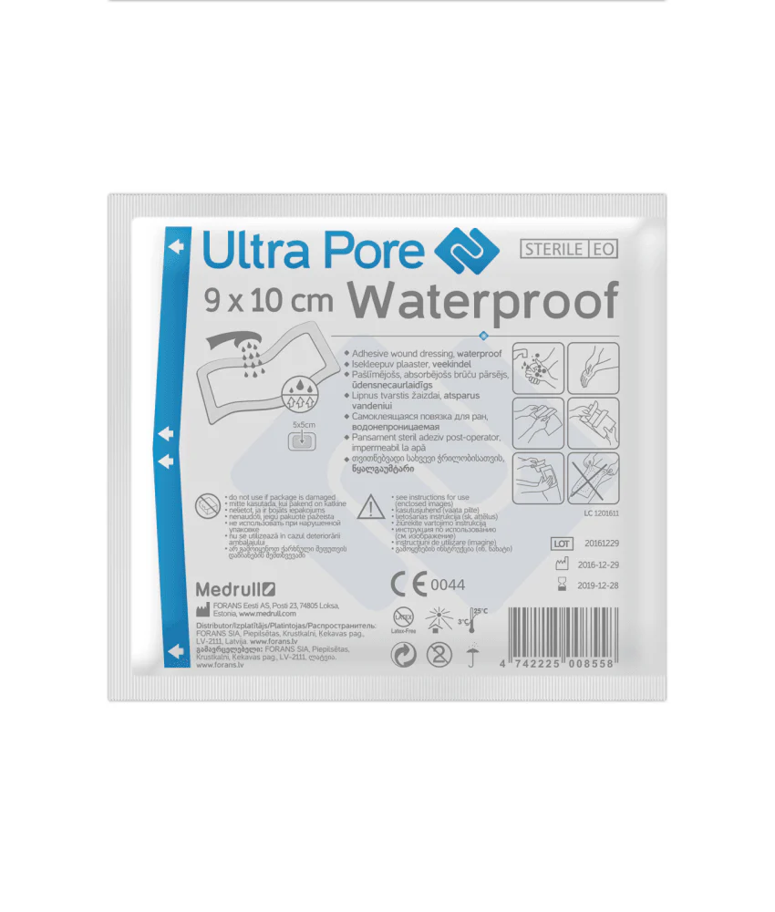 Medrull Ultra Pore Vedenpitävä Sidos 9X10cm