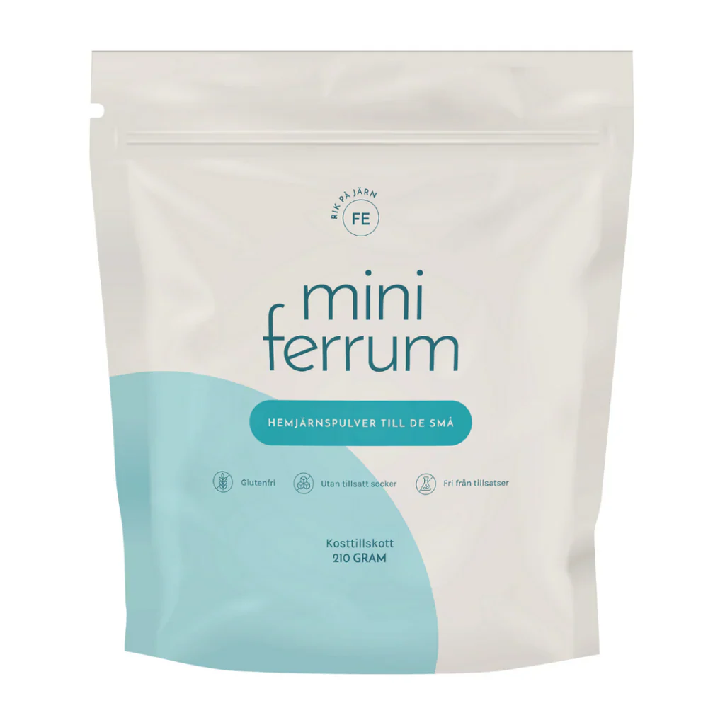 Mini Ferrum -hemirautajauhe lapsille 210 g