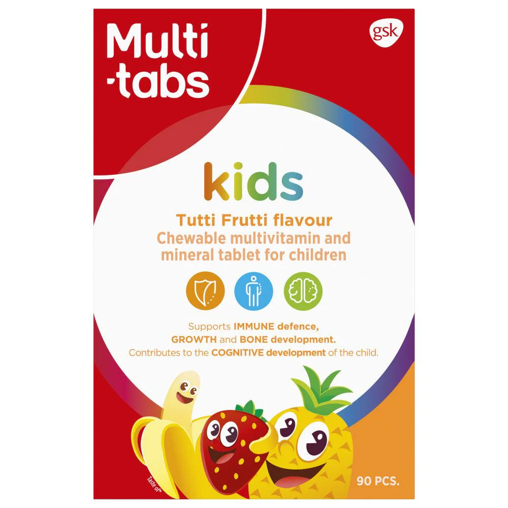 Multi-Tabs Kids Tutti Frutti Monivitamiini