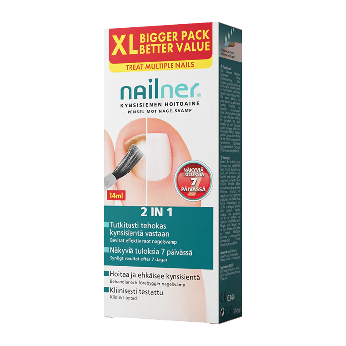 Nailner Kynsisienen Hoitoaine 2in1 XL 14 ml