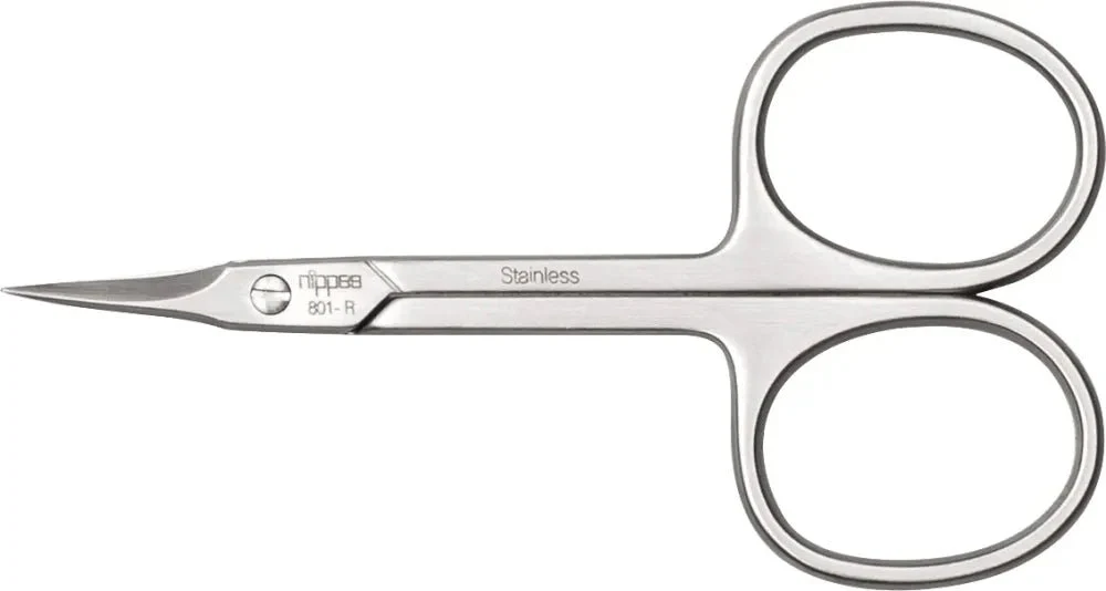 Nippes Kynsinauhasakset 9 cm Viisto Kärki Ruostumaton Teräs - Image 2