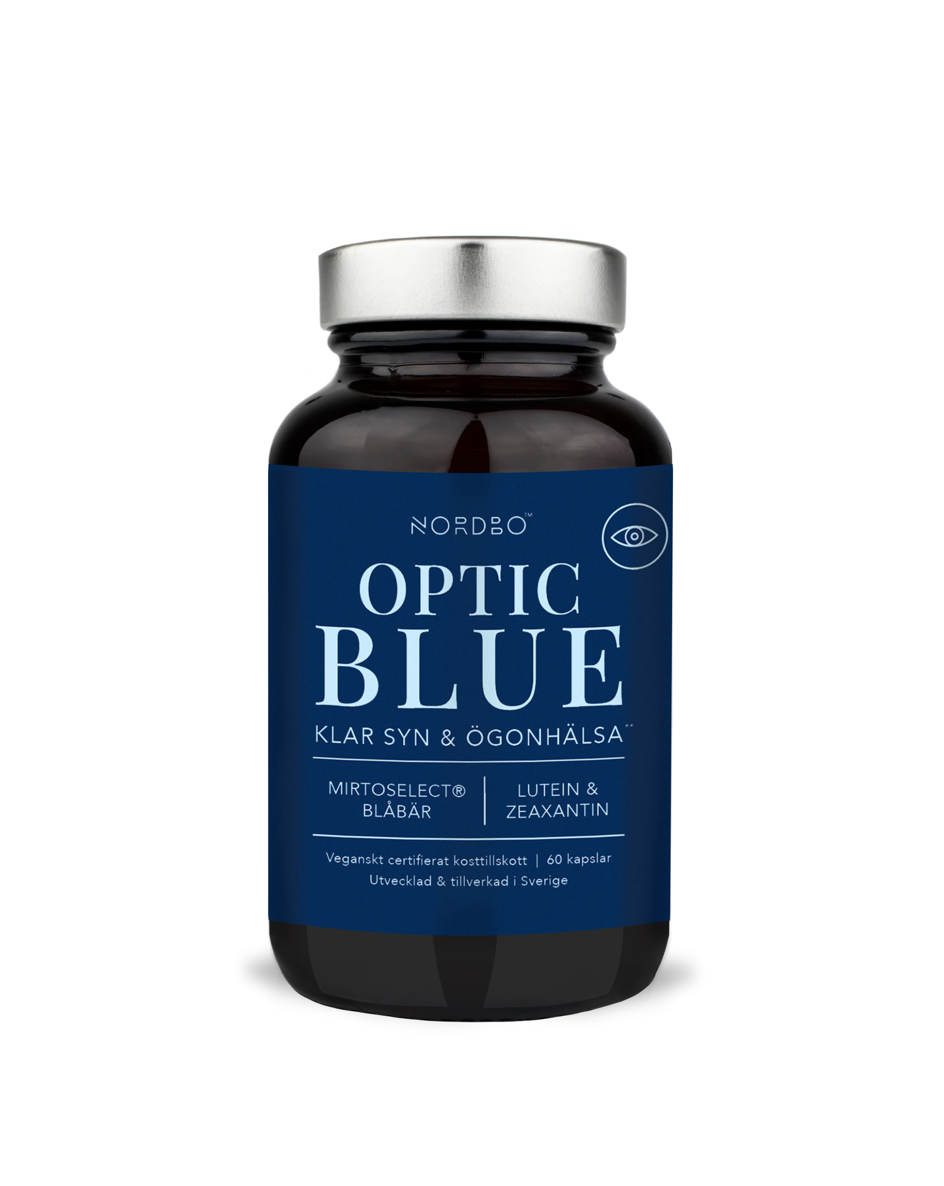 Nordbo Optic Blue 60 kaps