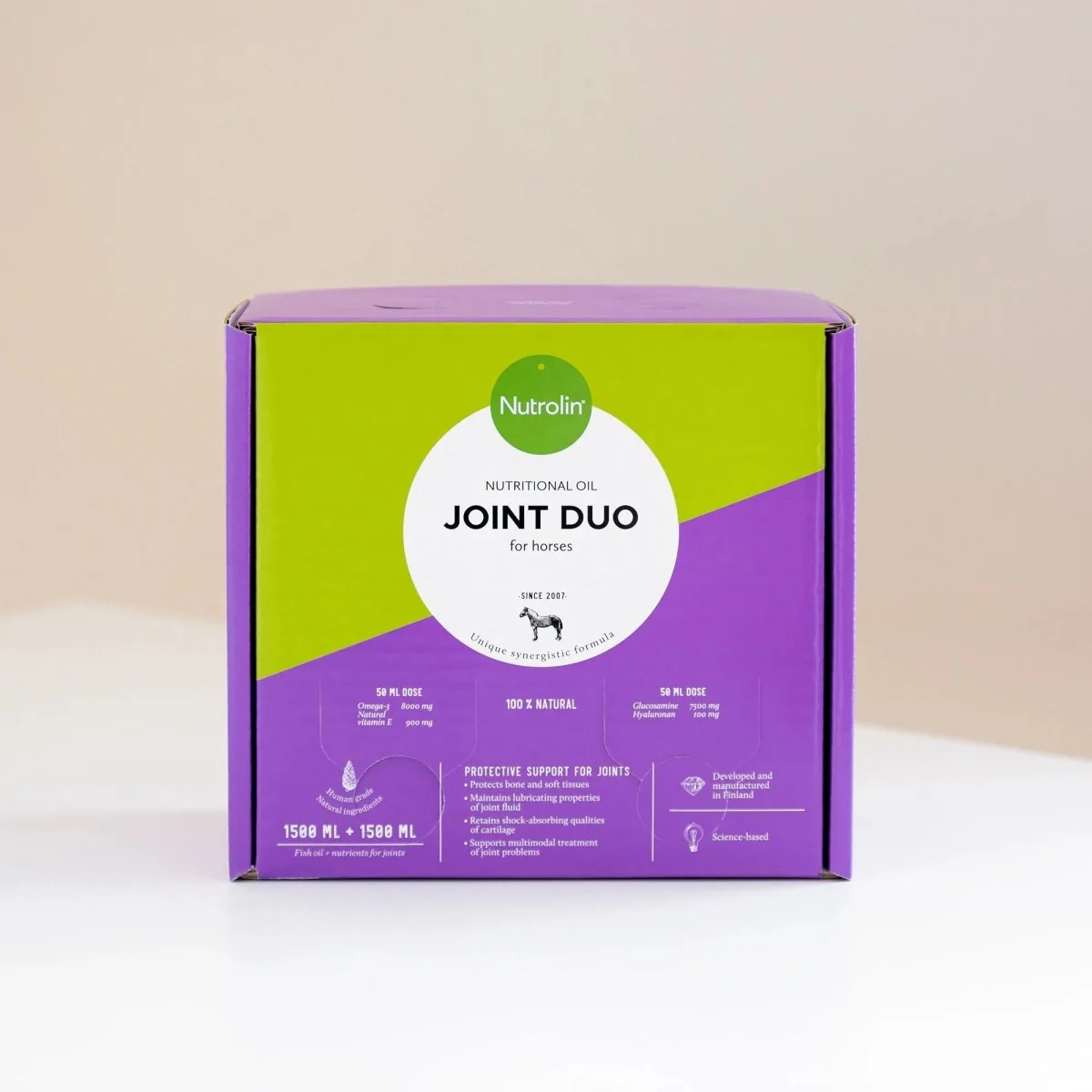 Nutrolin Horse Joint Duo 3000ml  - Rasvahapot Hevoselle
