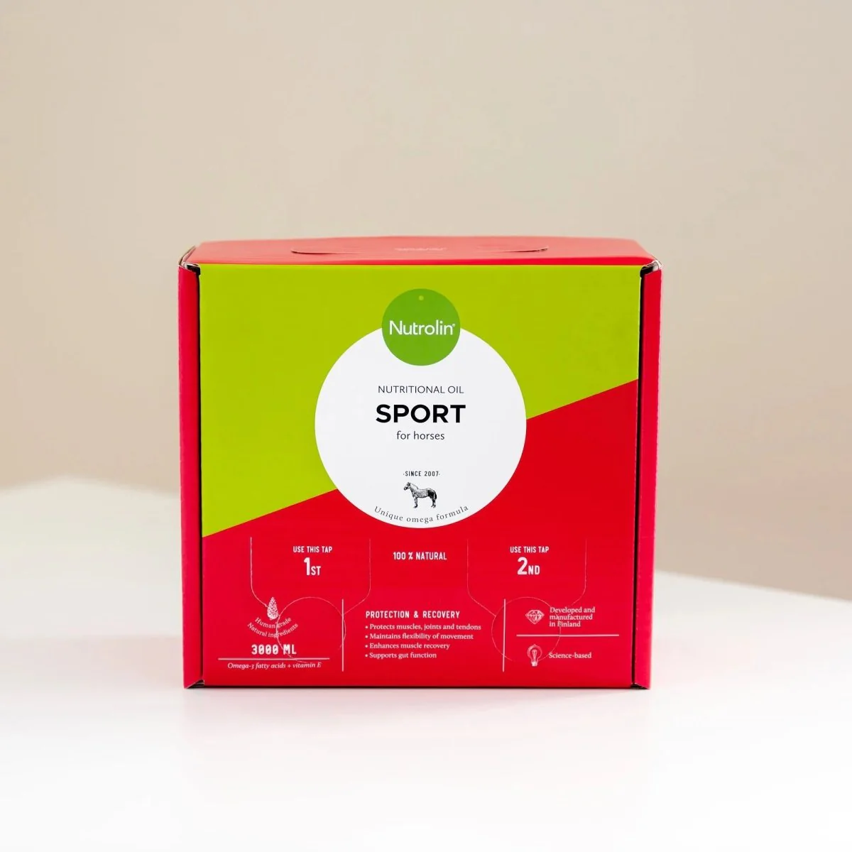 Nutrolin Horse Sport 3000ml - Rasvahapot Hevoselle