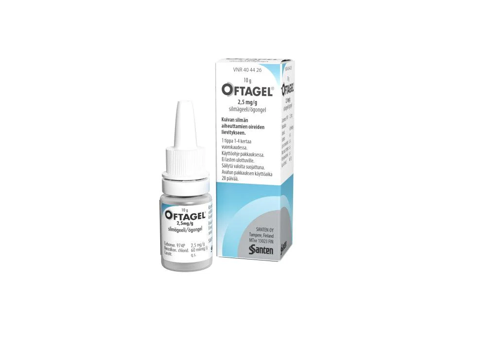 Oftagel 2,5 mg/g Silmägeeli