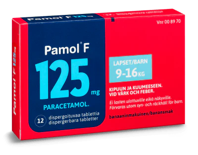 Pamol F 125 mg Disperg Tabl