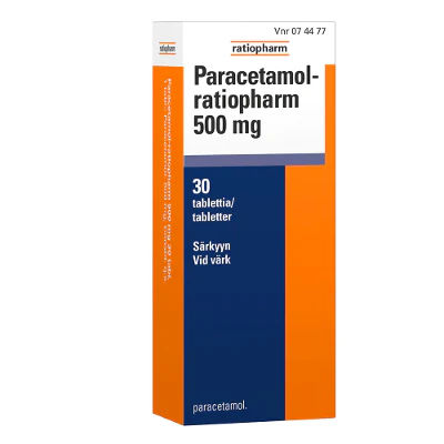 Paracetamol-Ratiopharm 500 mg tabletti - Image 2