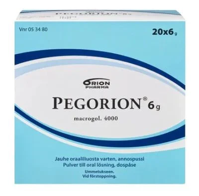 Pegorion 6 g Jauhe Oraaliliuosta Varten, Annospussi - Image 2