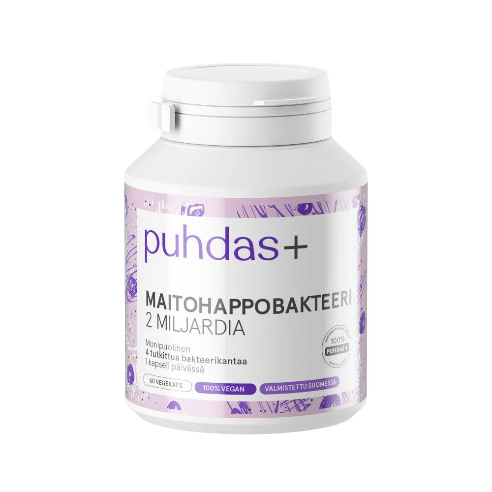 Puhdas+ Maitohappobakteeri 2 Mrd.