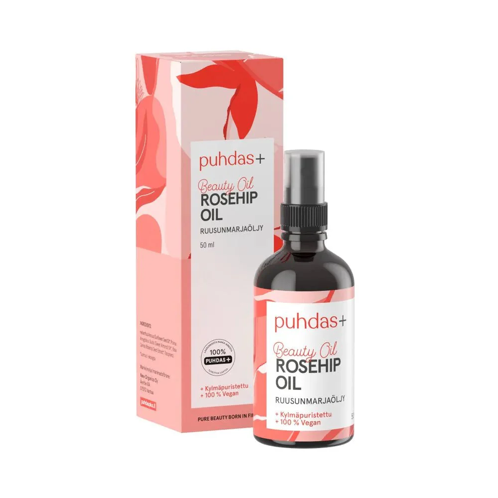 Puhdas+ Beauty Oil Moisturising Rosehip Oil - Image 2