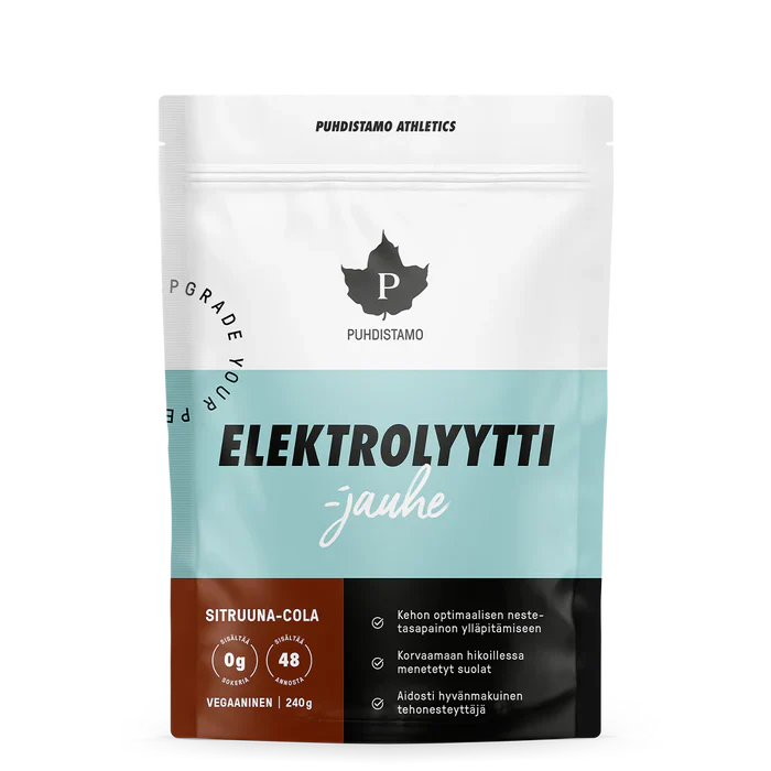 Puhdistamo Elektrolyyttijauhe Sitruuna-Cola 120 g / 240 g - Image 2