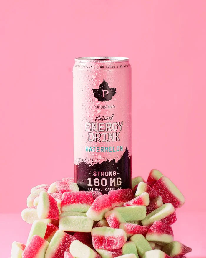 Puhdistamo Natural Energy Drink Watermelon - Image 2