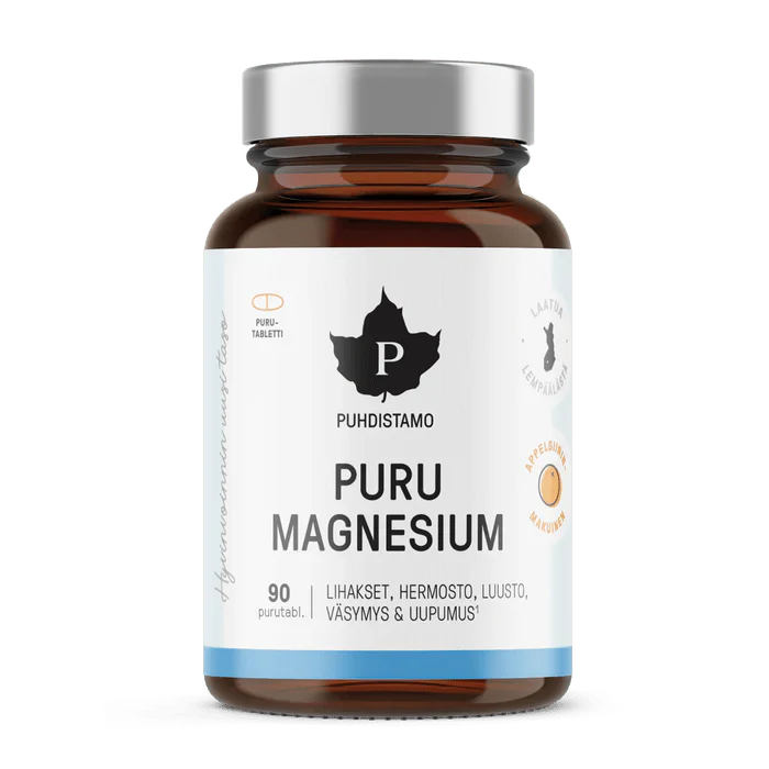 Puhdistamo Puru Magnesium 90 tabl.
