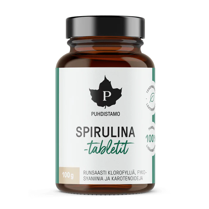 Puhdistamo Spirulinatabletit 200 tabl