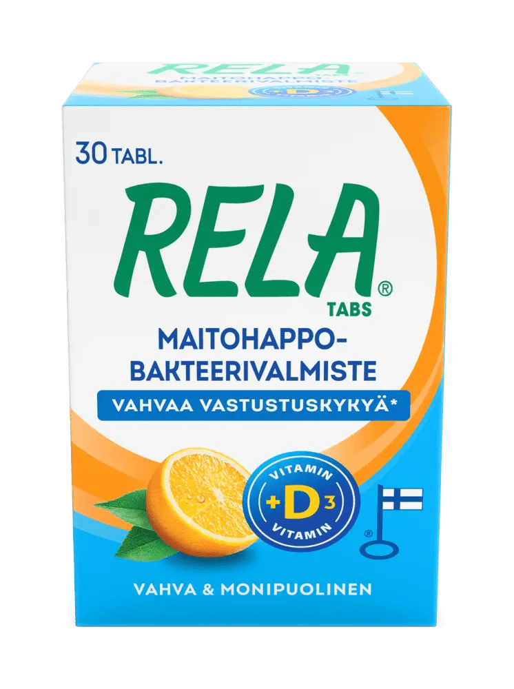 Rela Tabs Appelsiini + D3 - Image 3