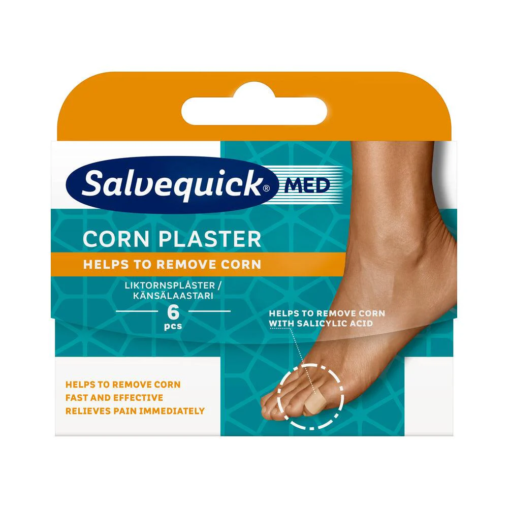 Salvequick Med Corn Plaster Känsälaastari