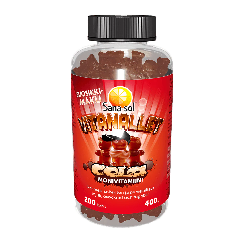 Sana-Sol Vitanallet Cola Monivitamiinivalmiste - Image 2