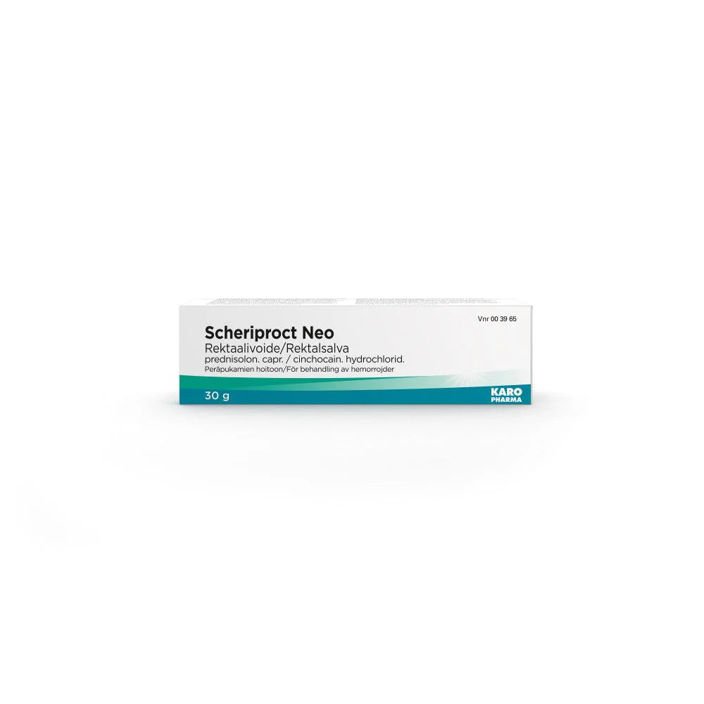 Scheriproct Neo 1,5 mg/g/5 mg/g Rektaalivoide