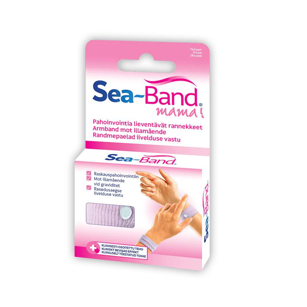 Sea-Band Mama Pahoinvointirannekkeet 1 pari