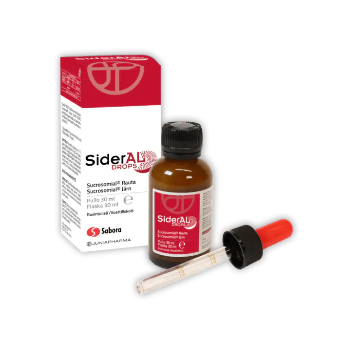 SiderAL Drops Sukrosomiaalinen Rauta 30 ml - Image 2