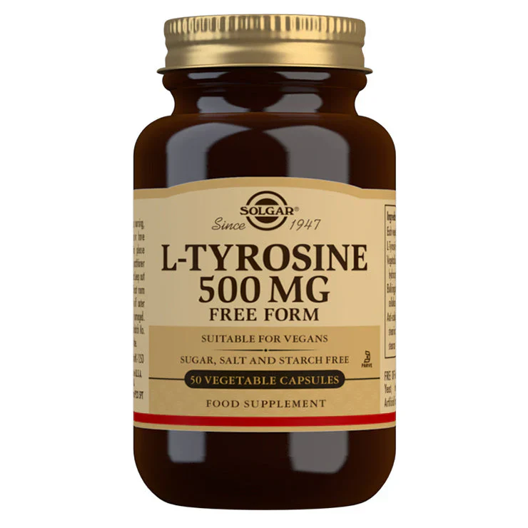 Solgar L-Tyrosiini 500 mg 50 kaps