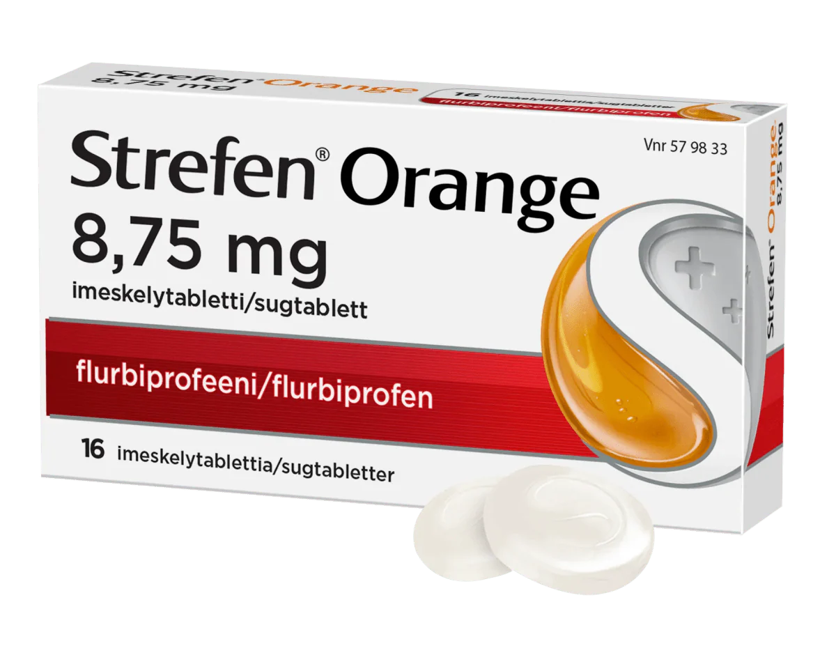 Strefen Orange 8,75 mg Imeskelytabl