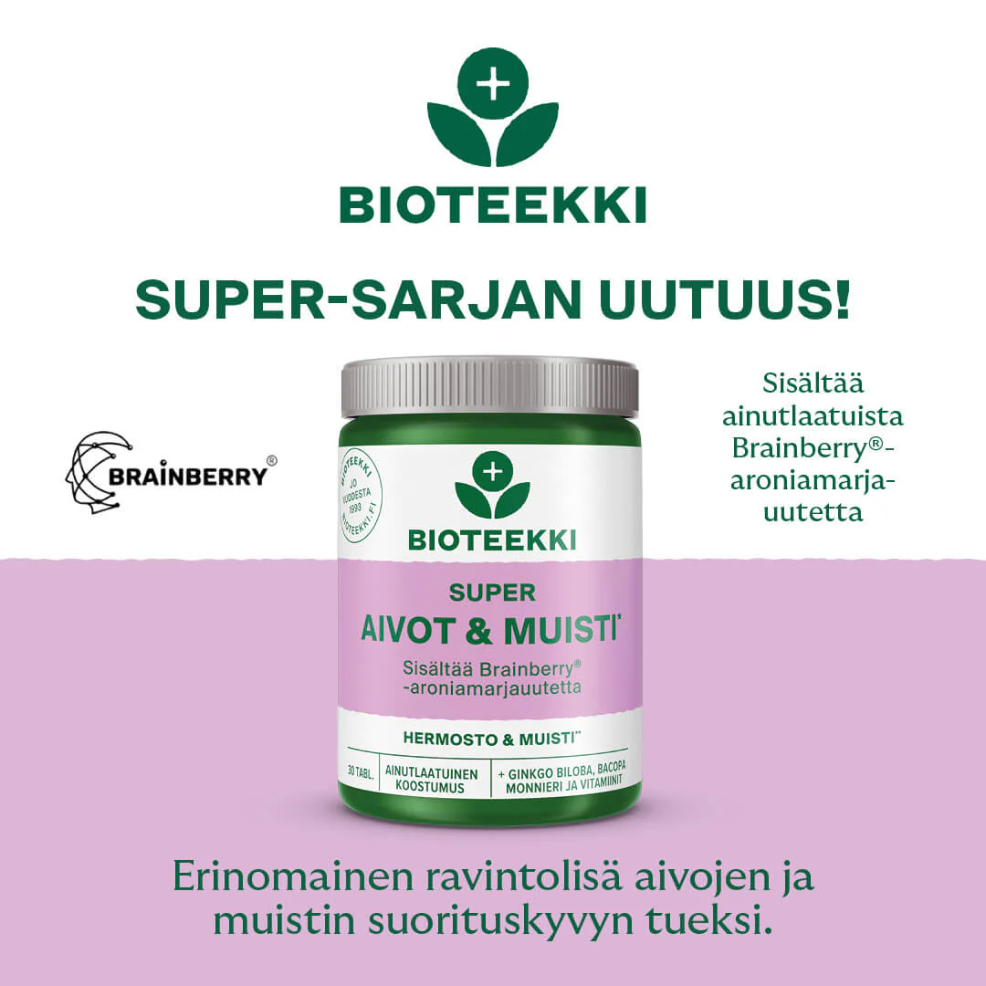Bioteekki Super Aivot & Muisti 30 tabl - Image 2