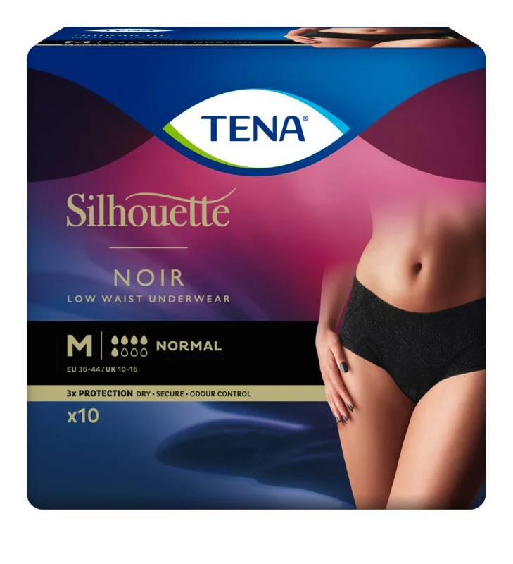 Tena Silhouette Normal Noir M