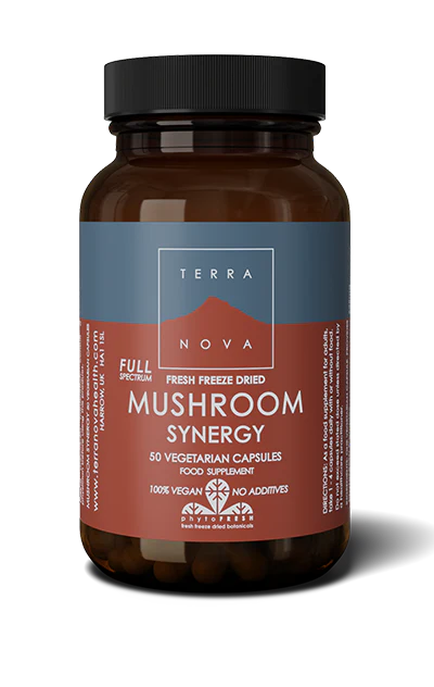 Terranova Full Spectrum Mushroom Synergy (luomu) 50 kaps