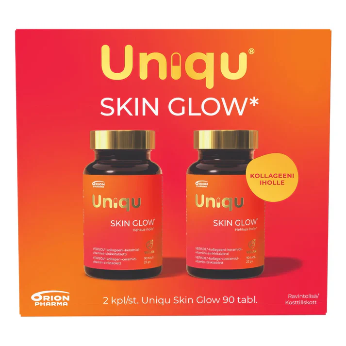 Uniqu Skin Glow Giftpack 2 x 90 tabl