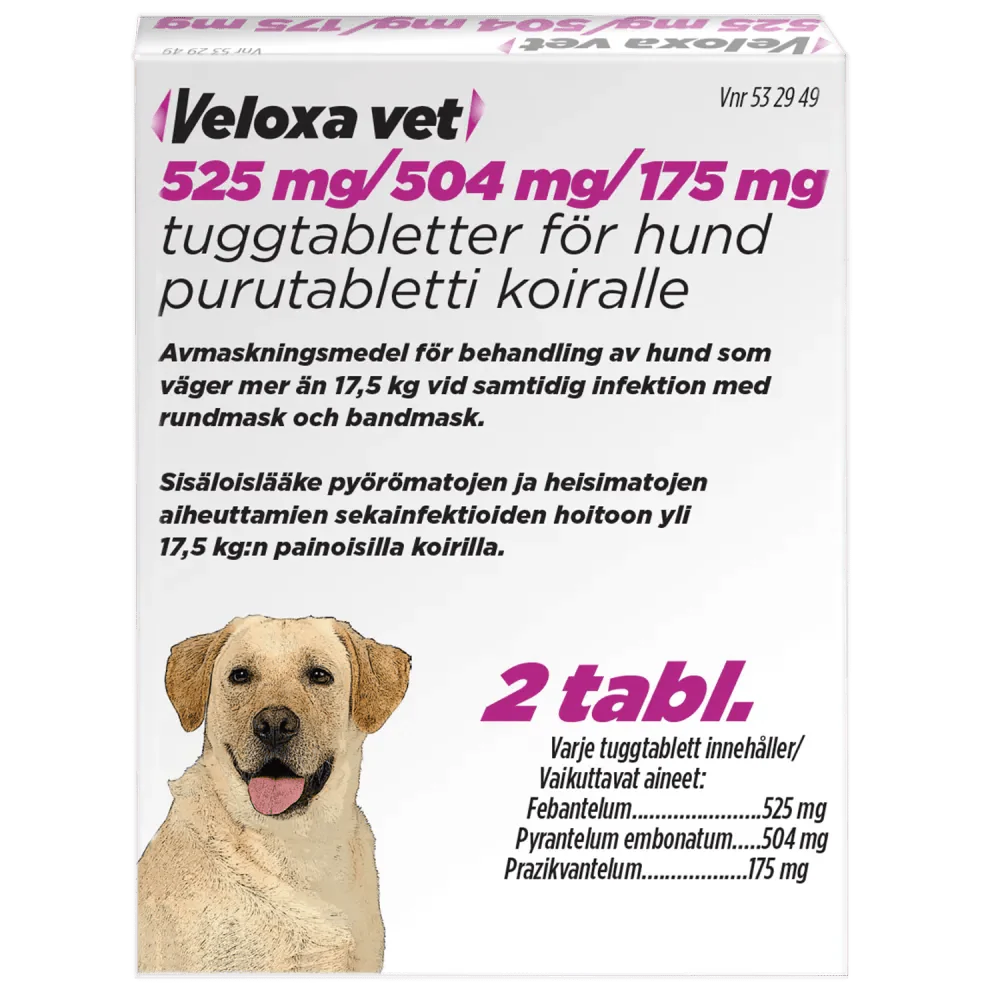 Veloxa Vet 175 mg/504 mg/525 mg Purutabl - Image 3