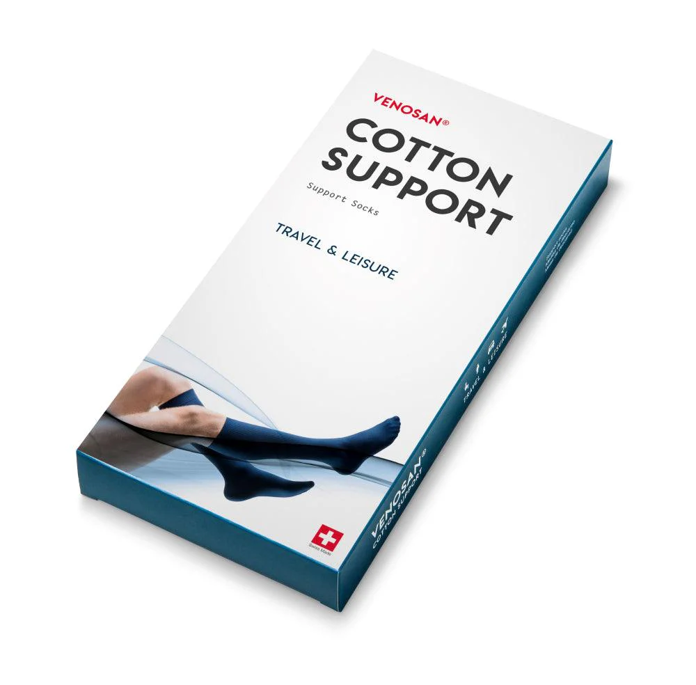 Venosan Cotton Support Tukisukka Navy XL