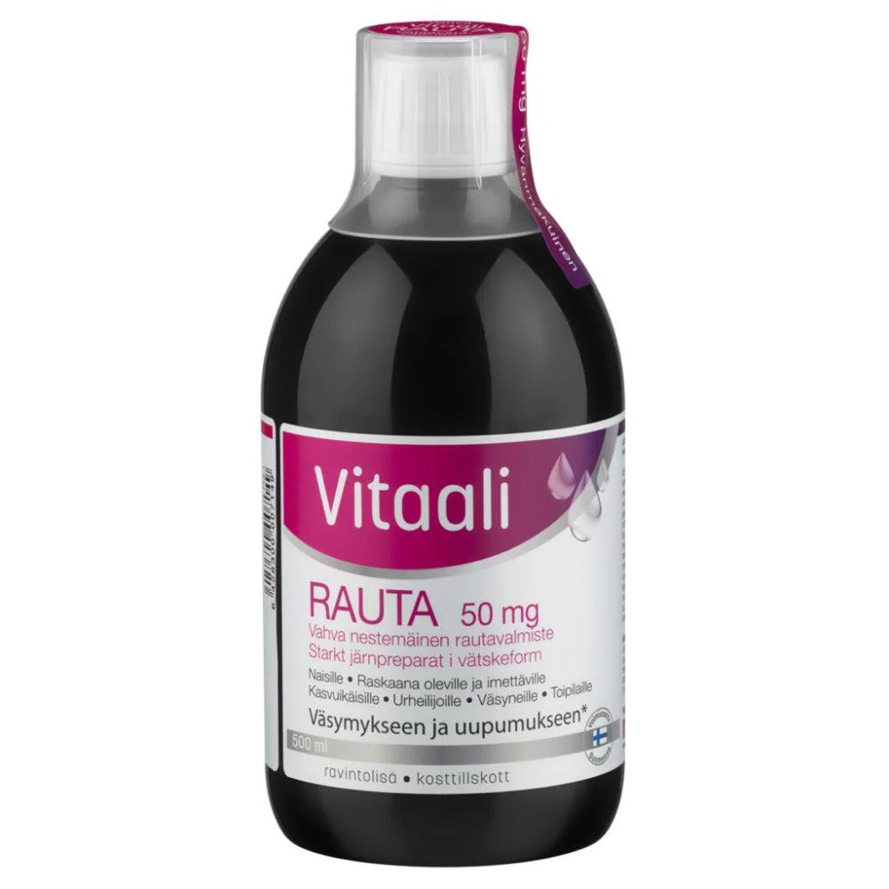 Vitaali Rauta 50 mg