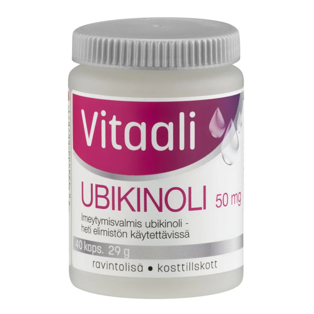 Vitaali Ubikinoli 50 mg
