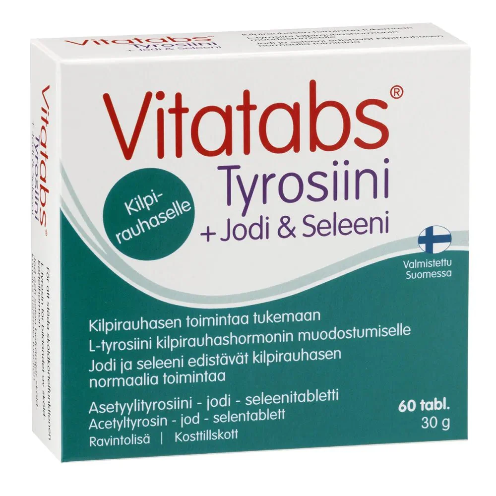 Vitatabs Tyrosiini + Jodi & Seleeni - Image 2